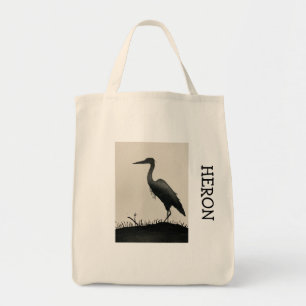 Bolsa Tote Heron Grocery Tote Bag