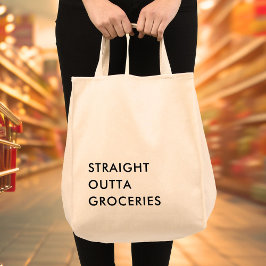 Bolsa Tote Hetero Divertido EXTTA GROCERIS Minimalista Modern