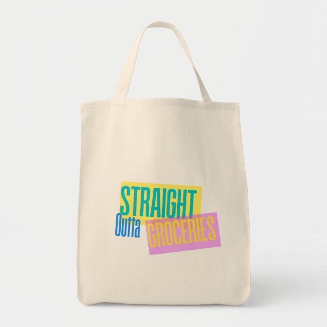 Bolsa Tote Hetero fora das compras (Frente)