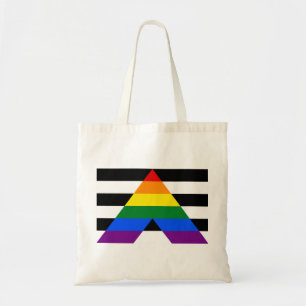 Bolsa Tote Hetero LGBT Sinalizador Tote Bag
