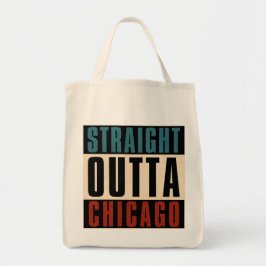 Bolsa Tote Hetero Outta Chicago Illinois IL EUA