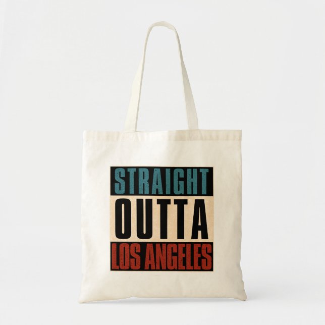 Bolsa Tote Hetero Outta Los Angeles California CA EUA (Frente)