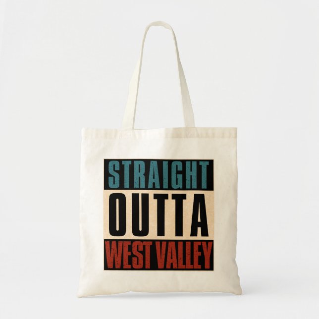 Bolsa Tote Hetero Outta West Valley UT (Frente)