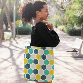 Bolsa Tote Hexagonal