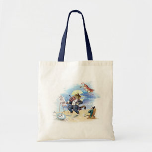 Bolsa Tote Hey, Diddle Diddle a rima de berçário