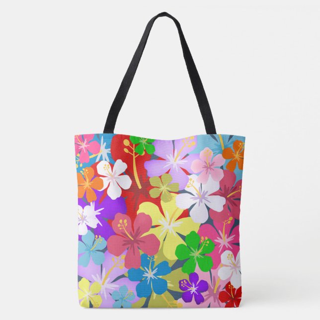 Bolsa Tote Hibisco (Verso)