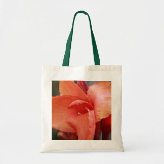 Bolsa Tote Hibiscus alaranjado