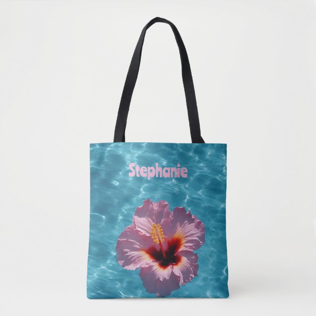 Bolsa Tote Hibiscus Summer (Frente)