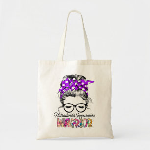 Bolsa Tote Hidradenite Supurativa Sensibilização Mês Fita