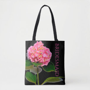 Bolsa Tote Hidrangea Rosa