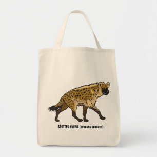 Bolsa Tote hiena manchada