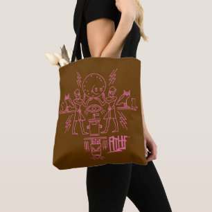 Bolsa Tote Hieroglifo da Força de Fome de Aqua Teen