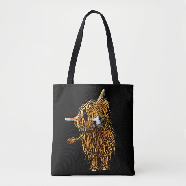 Bolsa Tote HiGHLaND CoW BaG "CoooWeee" BY SHiRLeY MacARTHuR (Frente)