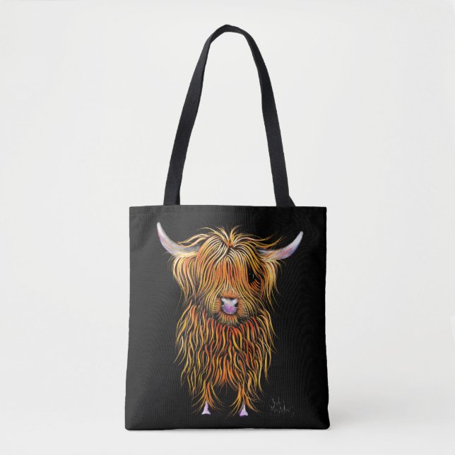 Bolsa Tote HiGHLaND CoW Impressão SCoTTiSH ' HuMPHReY ' para  (Frente)
