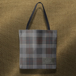 Bolsa Tote Highlands Dispatch: Tartan de Campo Personalizado