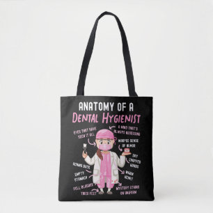 Bolsa Tote Higienista Dental Anatomia Dental De Dental