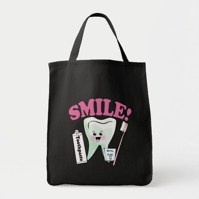 Bolsa Tote Higienista dental do dentista (Frente)