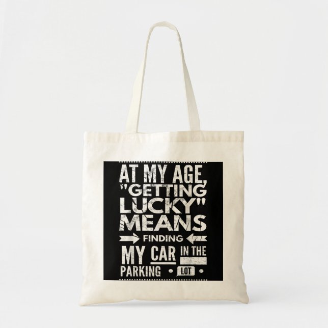 Bolsa Tote Hilarious Acima De Sessenta E Sessenta Décimos De  (Frente)