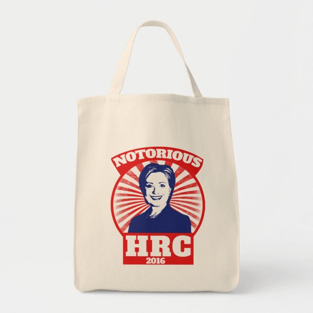 Bolsa Tote Hillary HRC Clinton 2016 (Frente)