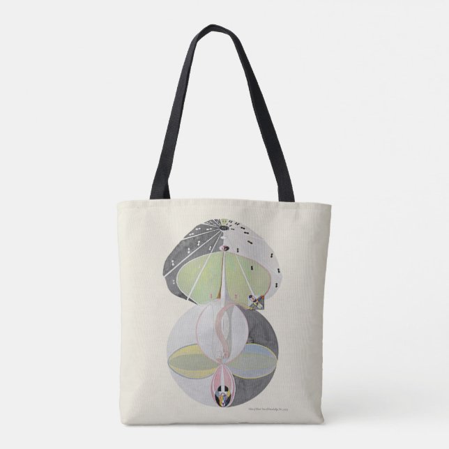 Bolsa Tote Hilma af Klint - Árvore do Conhecimento, No. 5 (Verso)