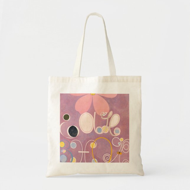 Bolsa Tote Hilma af Klint O Dez Maior No.5 (Frente)