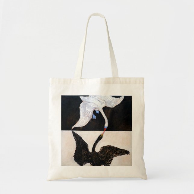 Bolsa Tote Hilma af Klint The Swan (Frente)