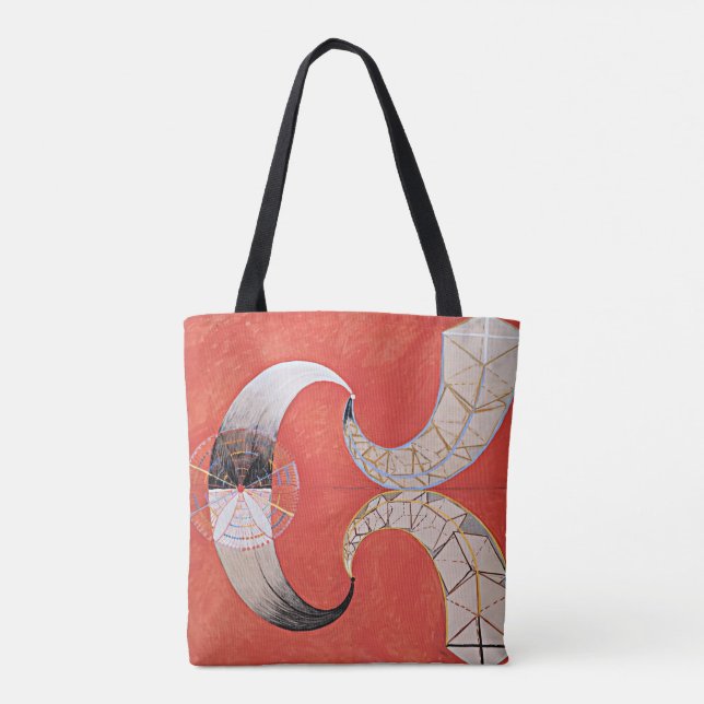 Bolsa Tote Hilma af Klint - The Swan No. 09 (Verso)