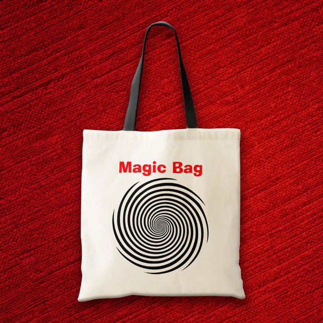 Bolsa Tote Hipnose Espiral Magia (It's not just a tote; it's a swirling, eye-catching statement piece that'll make heads turn. )
