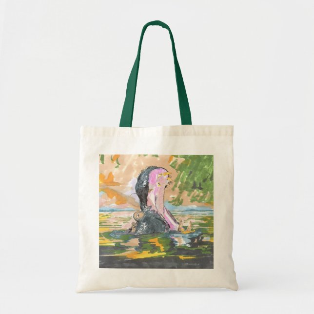 Bolsa Tote Hipopótamo (Frente)