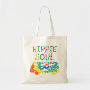Bolsa Tote Hippie Soul Watercolor Hippie Camper Gift