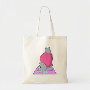Bolsa Tote Hippo na Malhação Yoga