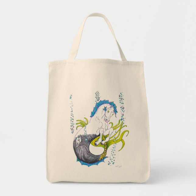 Bolsa Tote Hippocampus (crânio) (Frente)