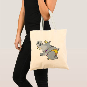 Bolsa Tote Hippopotamus Em Bikini
