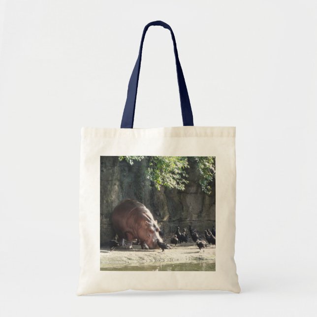 Bolsa Tote Hippopotamus Tote Bag (Frente)