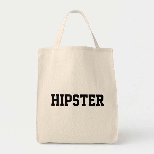 Bolsa Tote hipster (Frente)