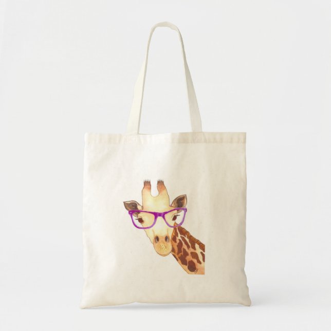Bolsa Tote Hipster Giraffe (Frente)