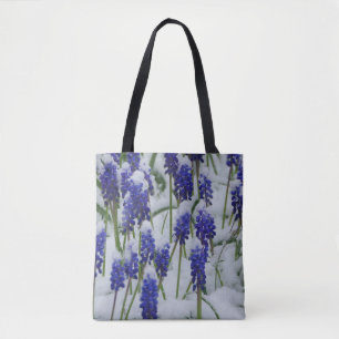 Bolsa Tote Hísacas de Uvas no Saco de Neve