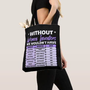 Bolsa Tote História das Mulheres Inventoras, Dia Internaciona