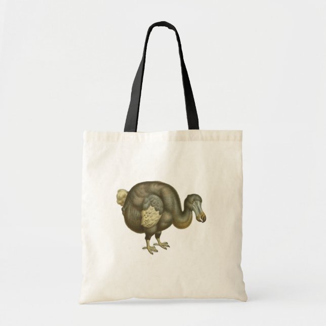 Bolsa Tote História Natural do Dodô Antigo (Frente)