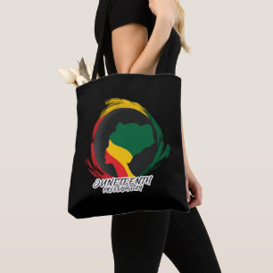 Bolsa Tote História Negra do Dia da Liberdade  