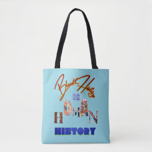 Bolsa Tote História Negra é História Humana: Celebrando o Neg