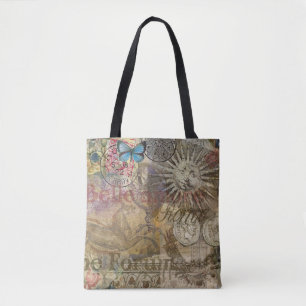 Bolsa Tote História Romana Itália Viagem Férias Cidade