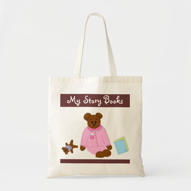 Bolsa Tote Histórias da Hora de Dormir (Frente)