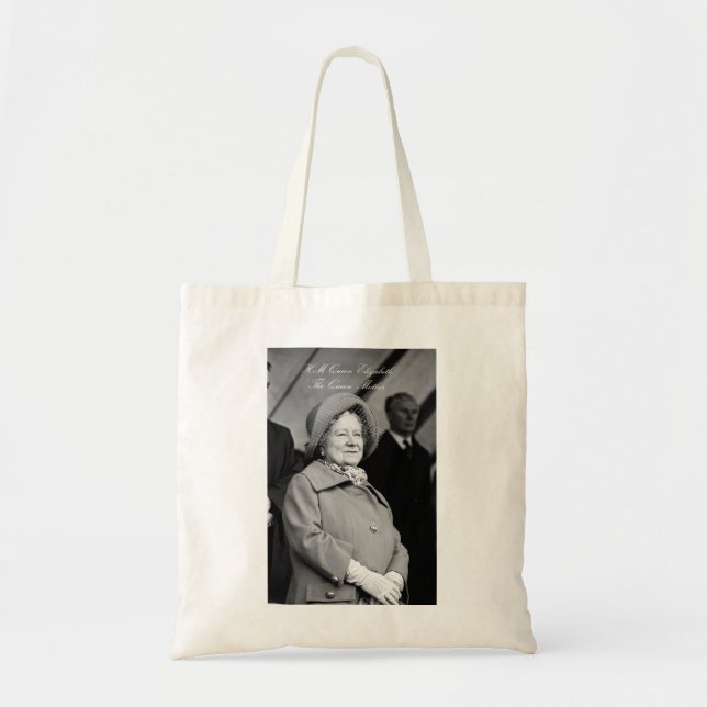 Bolsa Tote HM A Rainha Mãe Badminton 1976 (Frente)