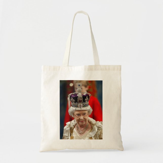 Bolsa Tote HM Queen Elizabeth II Platinum Jubilee (Frente)