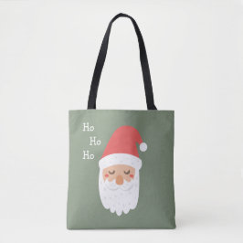 Bolsa Tote Ho ho ho Feliz Natal Bom Papai Noel