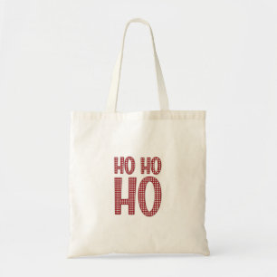Bolsa Tote Ho Ho Ho Tote Bag de Natal