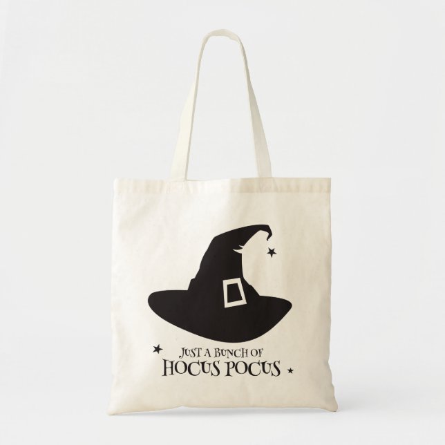 Bolsa Tote Hocus Pocus Witch Hat (Frente)