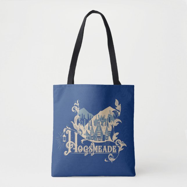 Bolsa Tote HOGSMEADE™ Vintage Village Graphic (Frente)