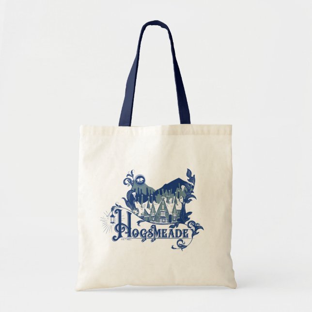 Bolsa Tote HOGSMEADE™ Vintage Village Graphic (Frente)